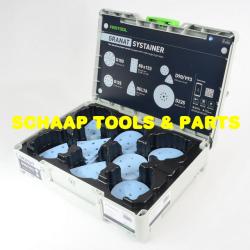 Systainer³ SYS3 M Accessoire-Systainer Schuurmateriaal Granat SYS-STF D90/V93 GR-Set | 578196